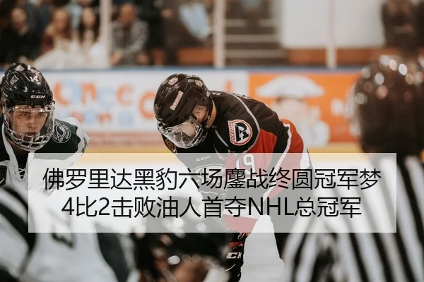 佛罗里达黑豹六场鏖战终圆冠军梦 4比2击败油人首夺NHL总冠军